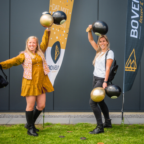 Bovendeur in jubileumsfeer gebracht