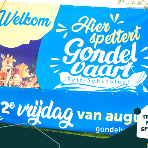 Communicatiemiddelen voor Gondelvaart Belt-Schutsloot!