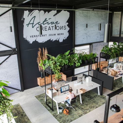 Active Creations beleeft eerste werkdag in De Merkmakerij
