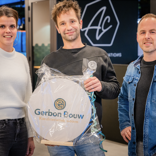 Karakteristieke website voor Gerbon Bouw!