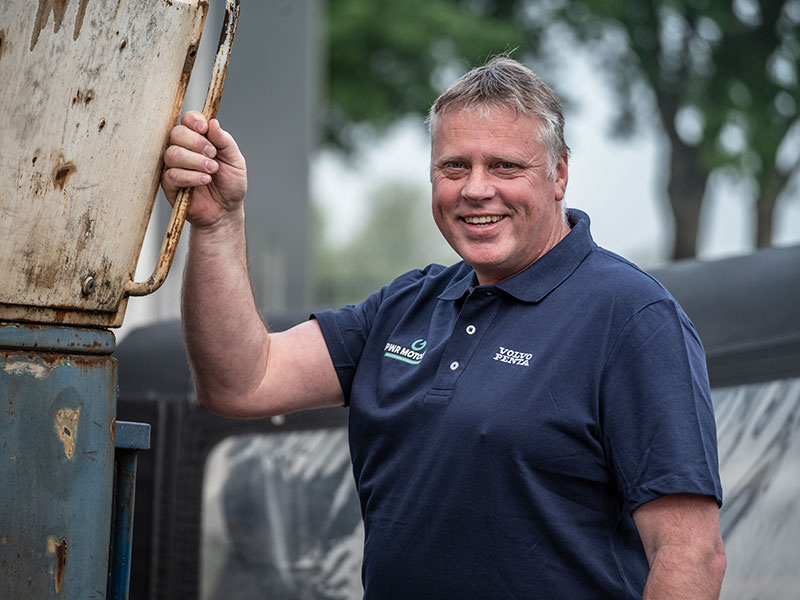 André Koopmans, directeur PWR Motoren (Zwartsluis)