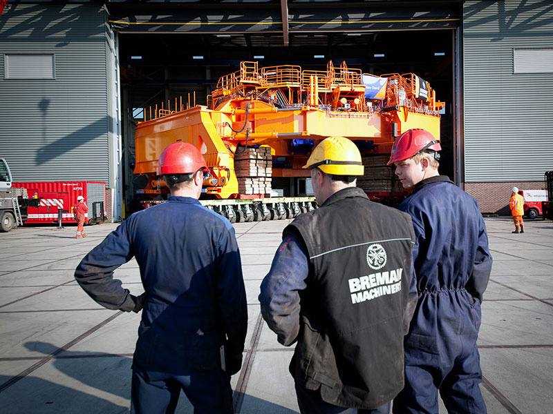 Jan Boer, sales engineer Breman Machinery (Genemuiden)
